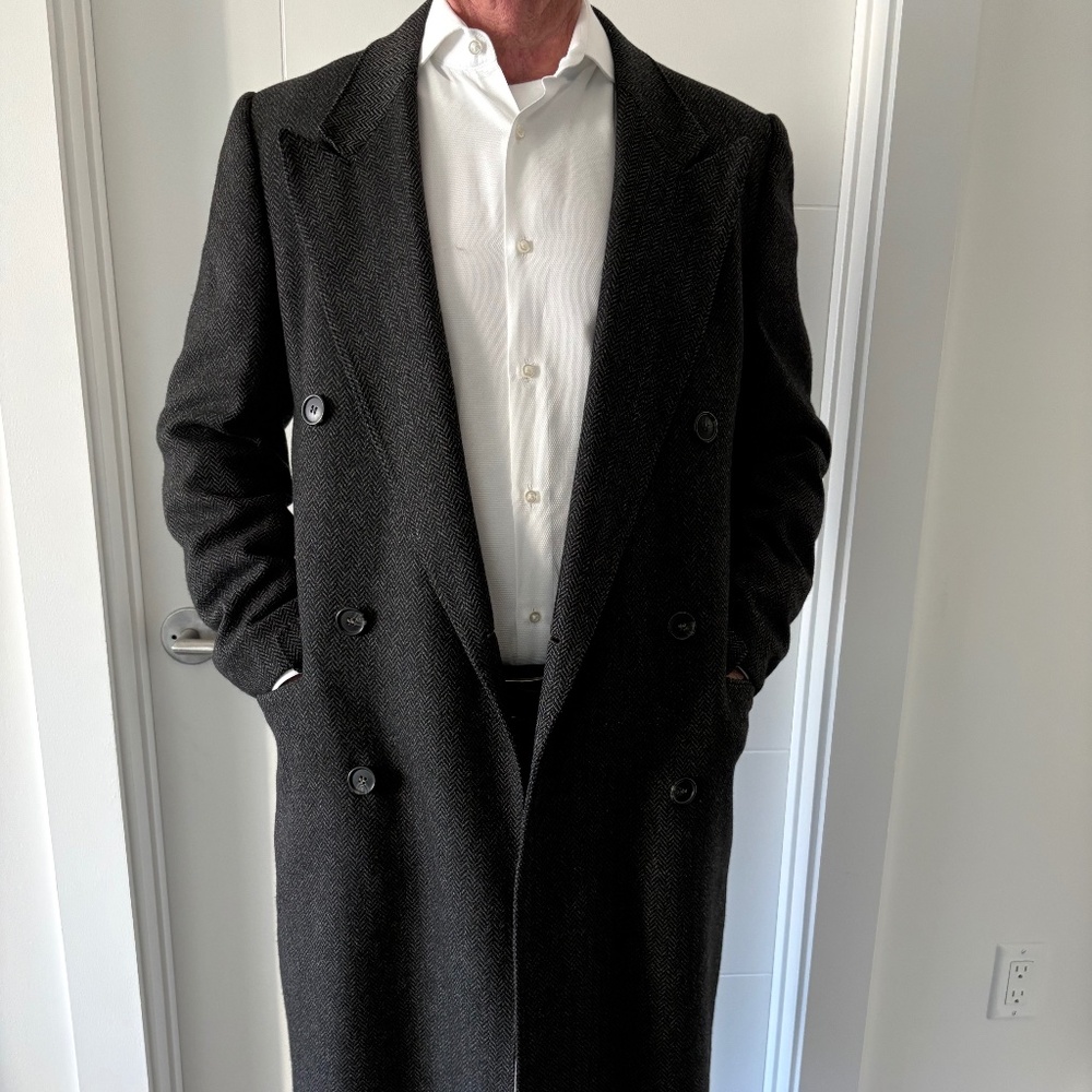 Authentic Valentino Garavani cashmere men’s coat